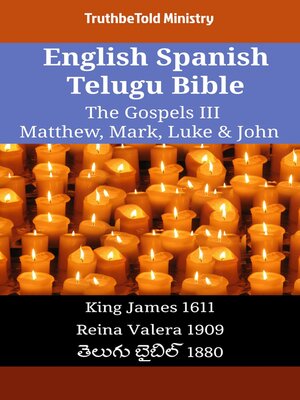 cover image of English Spanish Telugu Bible--The Gospels III--Matthew, Mark, Luke & John